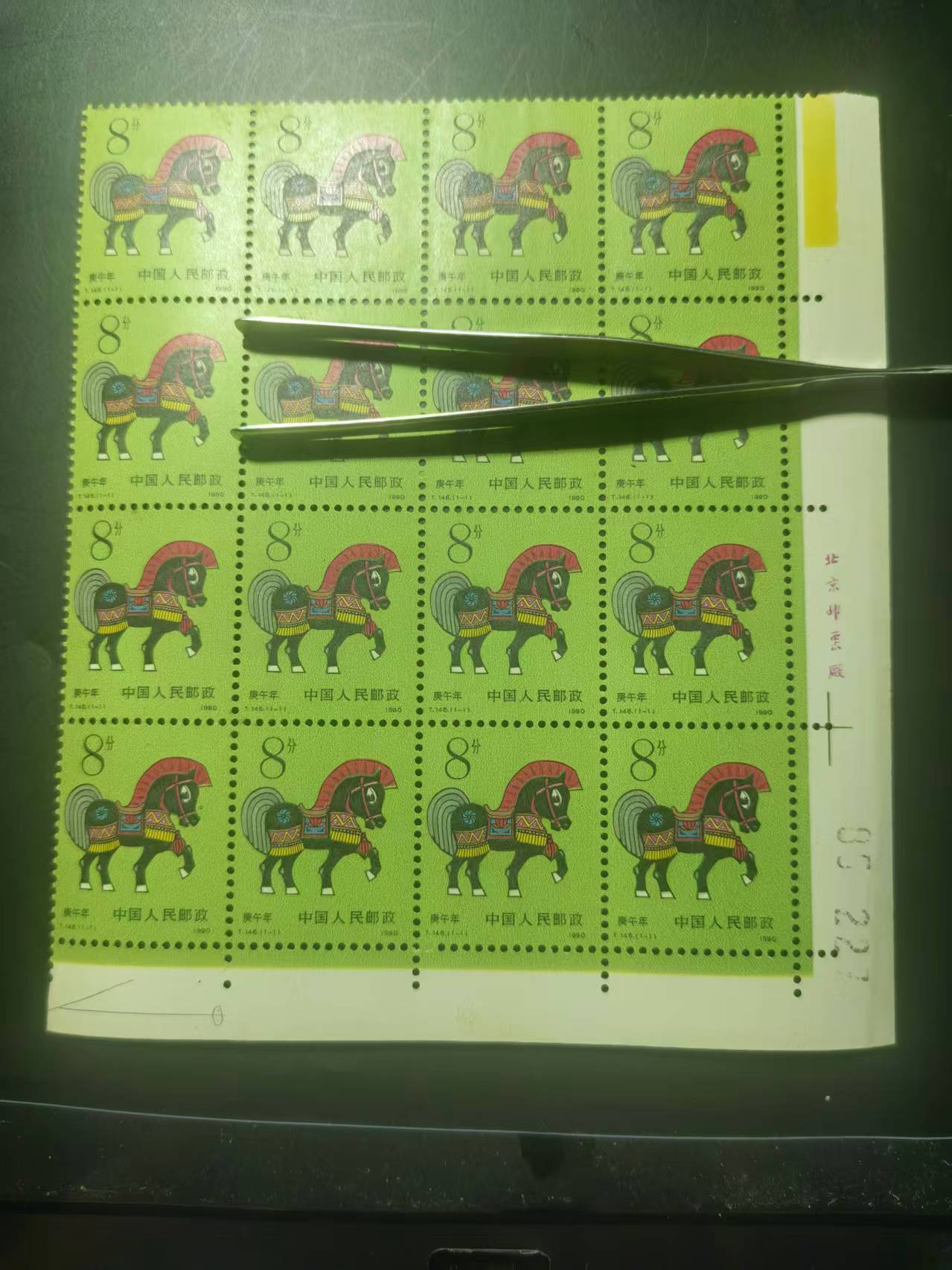 第一轮生肖马十六连带厂铭版号