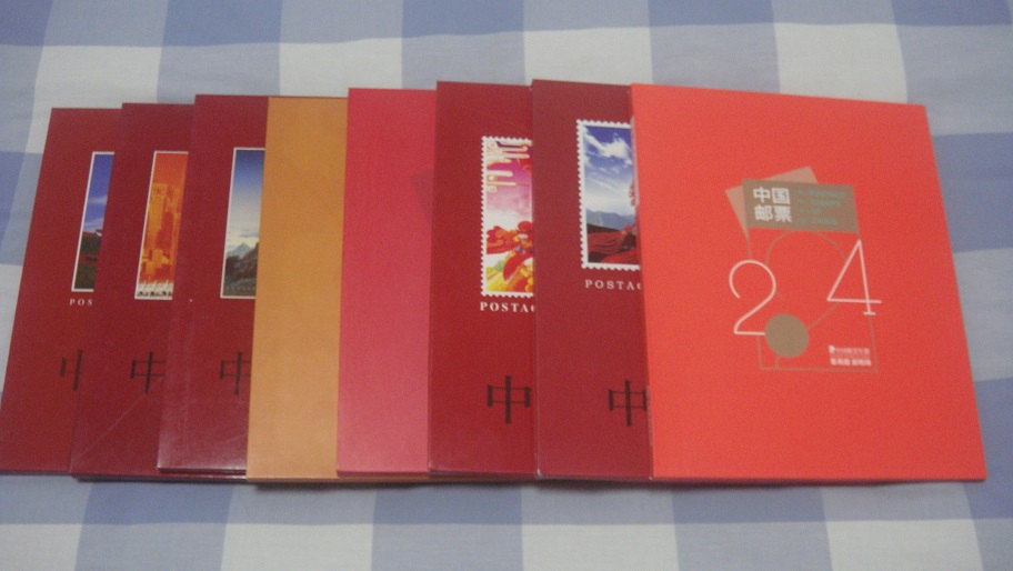 2000—2024 空白邮票年册八本